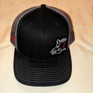 Sniper Pig Trucker black and grey hat